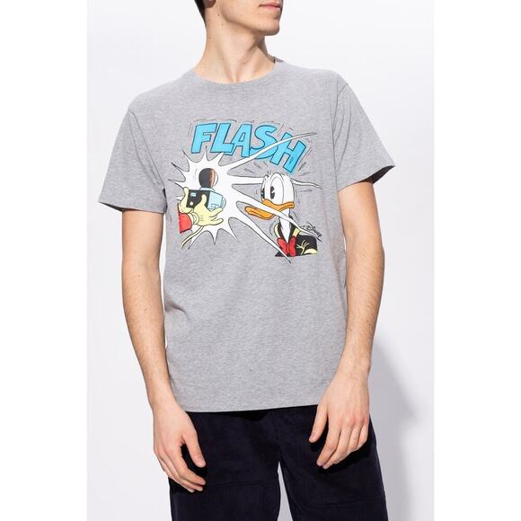 NWT Gucci X Disney Donald Duck T-Shirt Gray Size L - Picture 15 of 15